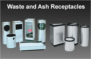 Waste and Ash Receptacles